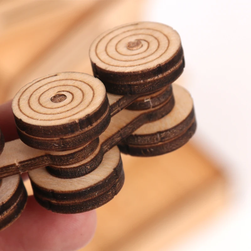 Wooden 3D Space Capsule Educational toy Ramp Slider Ladder gliding Car assembled Building Blocks series toys