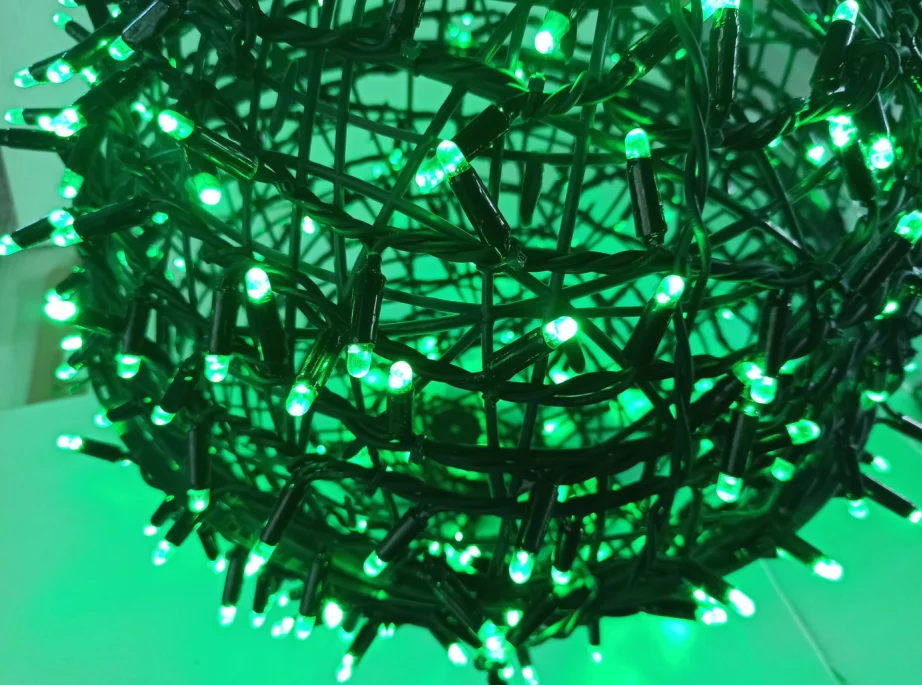 Large LED String Lights Holiday Ball Lights Indoor Outdoor Motif light  For Shopping Mall