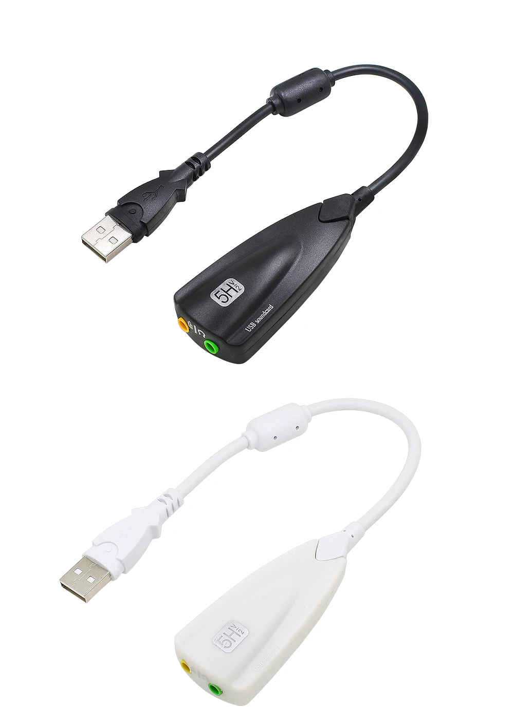 Продвижение 5HV2 внешний usb-звуковой интерфейс 7 1 с 3 5 мм аудио адаптер для наушников колонки ноутбук компьютер