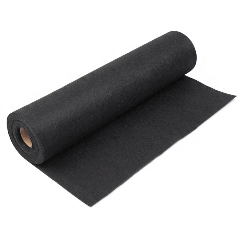 High Strength White Black 300g/m2 Non-woven Filament Needle Punched Geotextile