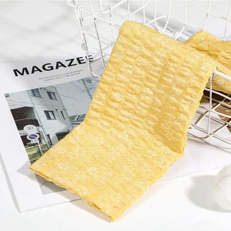 Wholesale 100% cotton gauze muslin crinkle fabric roll for baby cloth swaddle blankets