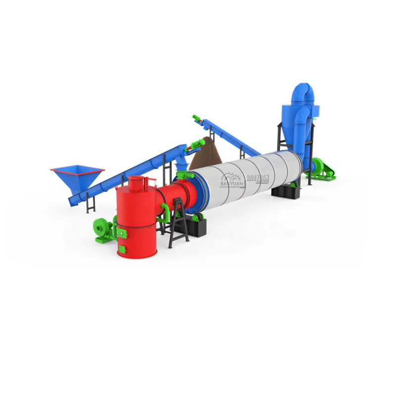Industrial Price High Efficiency rotary drum dryer for wood sawdust