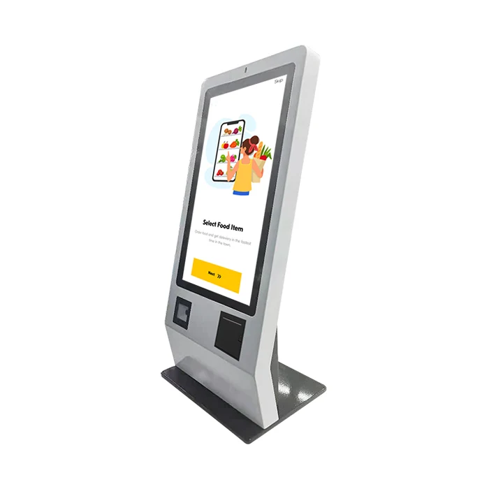 self service order cashless restaurant queue system Payment Kiosk Machine