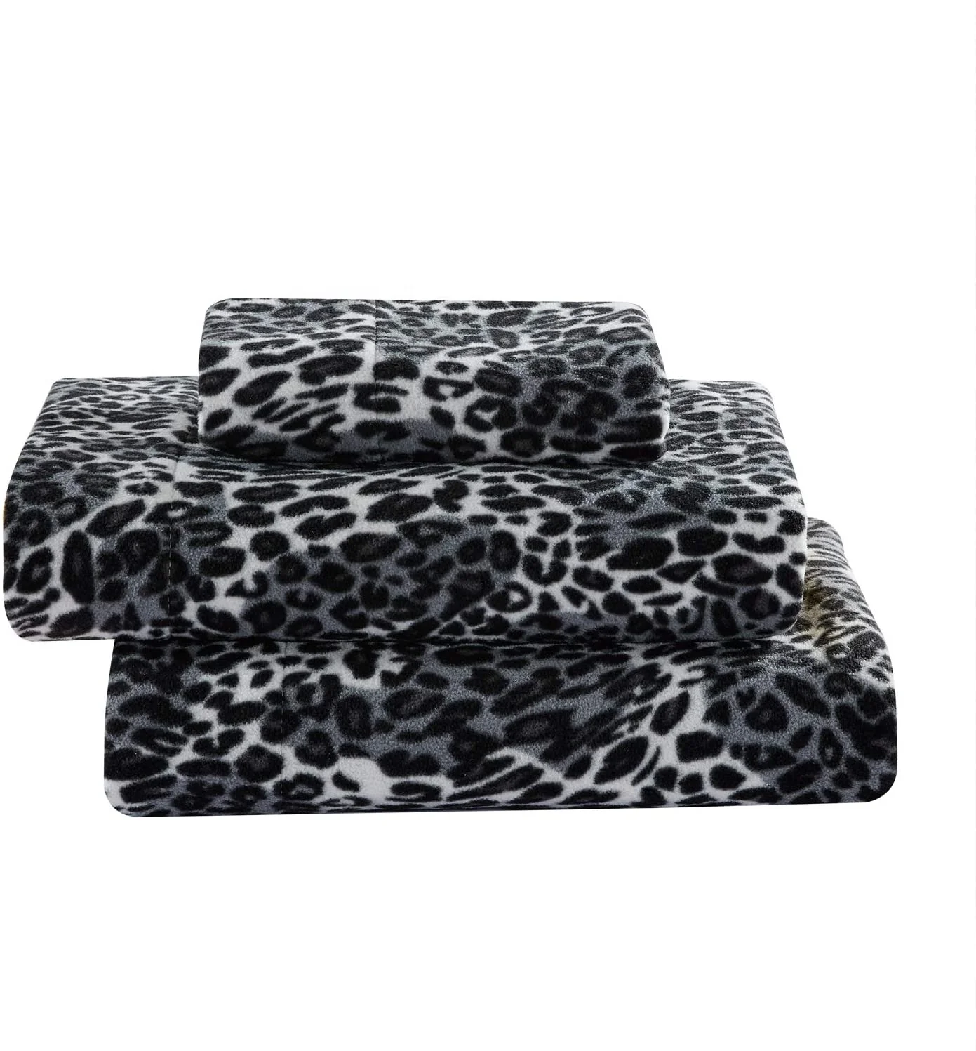 new bestseller custom Wholesale Polyester Microfiber fleece Bed linen Set fleece Bed sheet Sets soft and warm bed sets for home