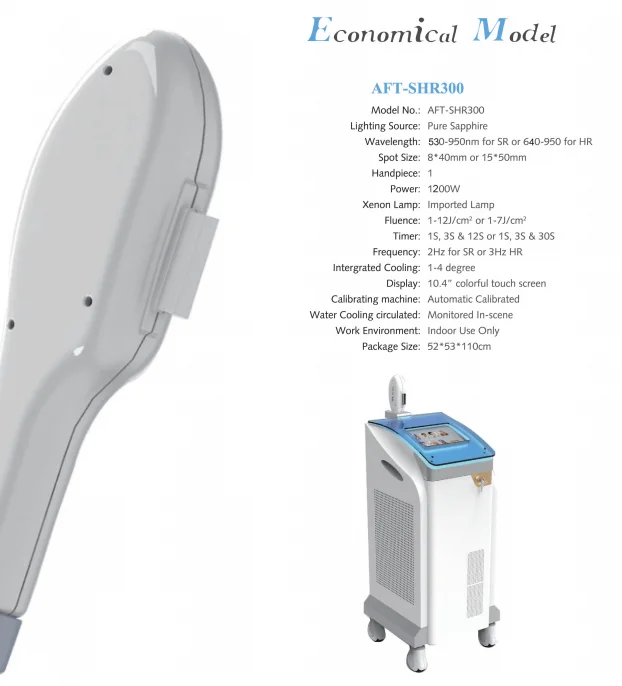 IPL hair removal device lasers skin rejuvenation AFT SHR series medical grade MDSAP Manufacturer Australia Market