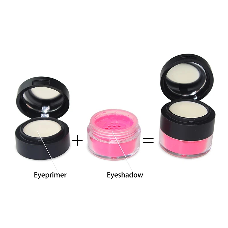 Private label cosmetics  colors Loose powder Neon pigment eyeshadow