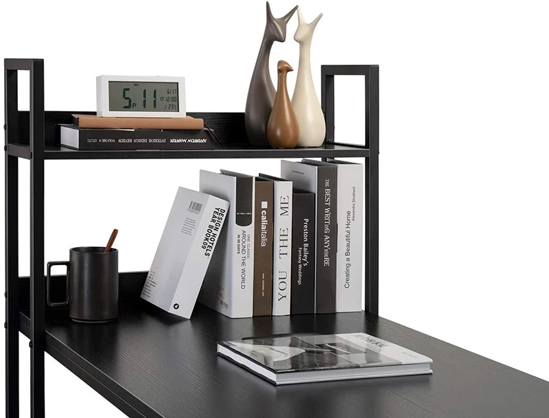 High quality new design office furniture computer desk table wooden iron staff home office desk