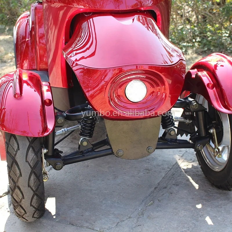 Yumbo mobility scooter EEC/CE certificated 4 wheel electric mobility scooters with rear view camera