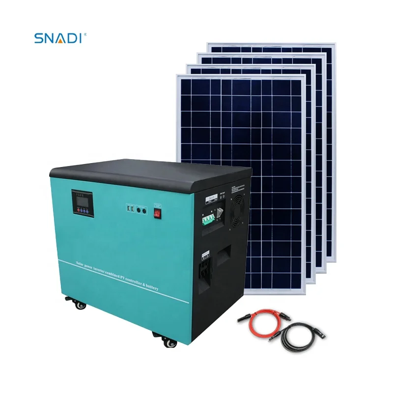 6KW 220v solar power generation system with panels