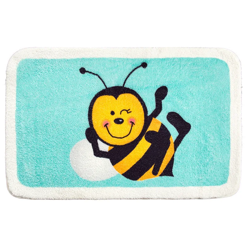 Домашний Декоративный небольшой напольный коврик нескользящий хороший водопоглощающий искусственный кашемировый ковер