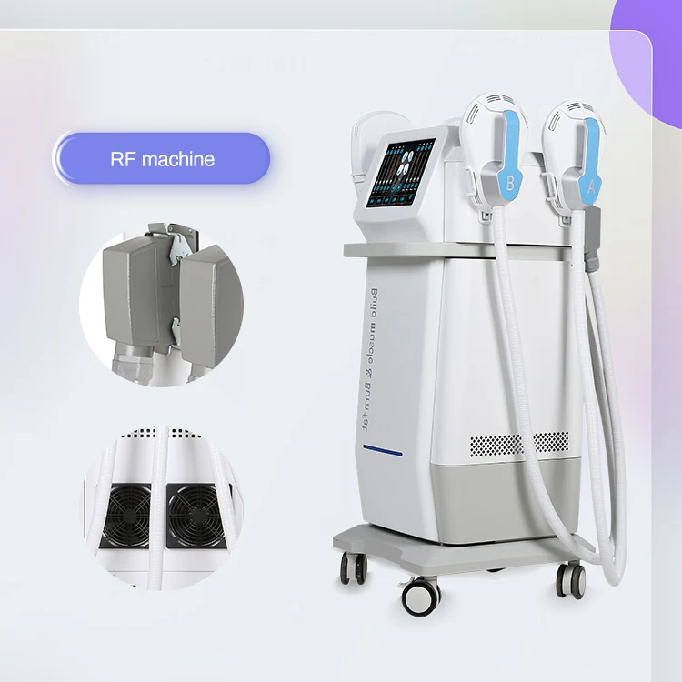 2handles   Body sculpting machine teslasculpt machine body sculpting machine rf skin tightening