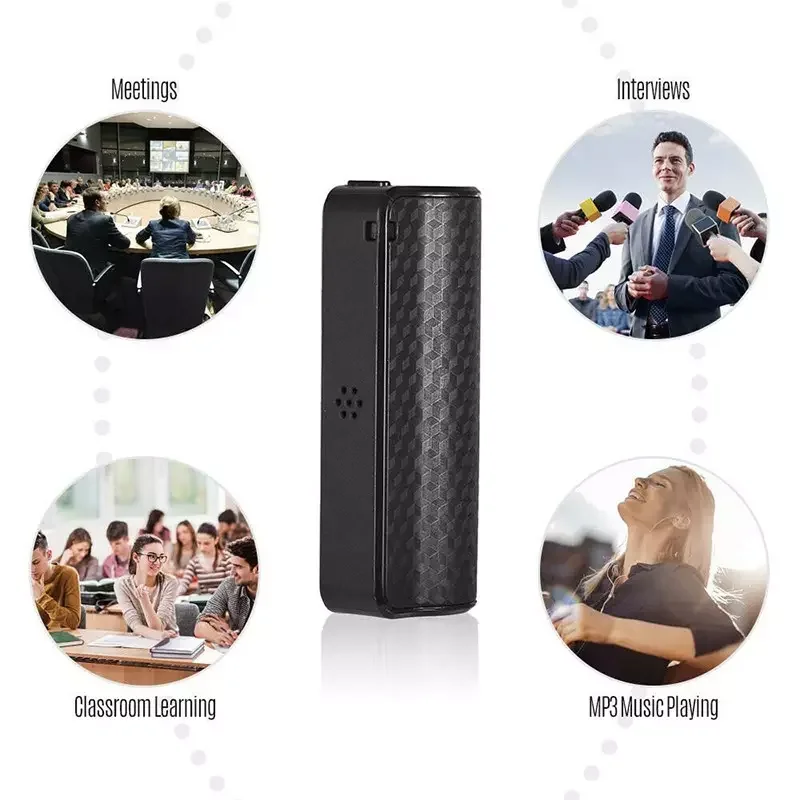 Hot Sale Q70 Digital Audio Voice Recorder With Magnetic Sound Activated Recording Devices Long Standby 500 Hours