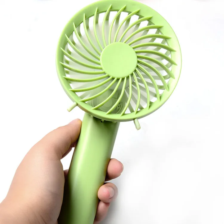 Small desk fans rechargeable portable lithium battery micro usb handheld mini fan