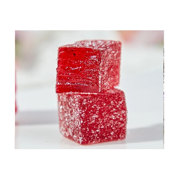 
Factory Hot Sale Customized Paper Plate Gift Package Assorted Peach sour plum Gummy Candy 