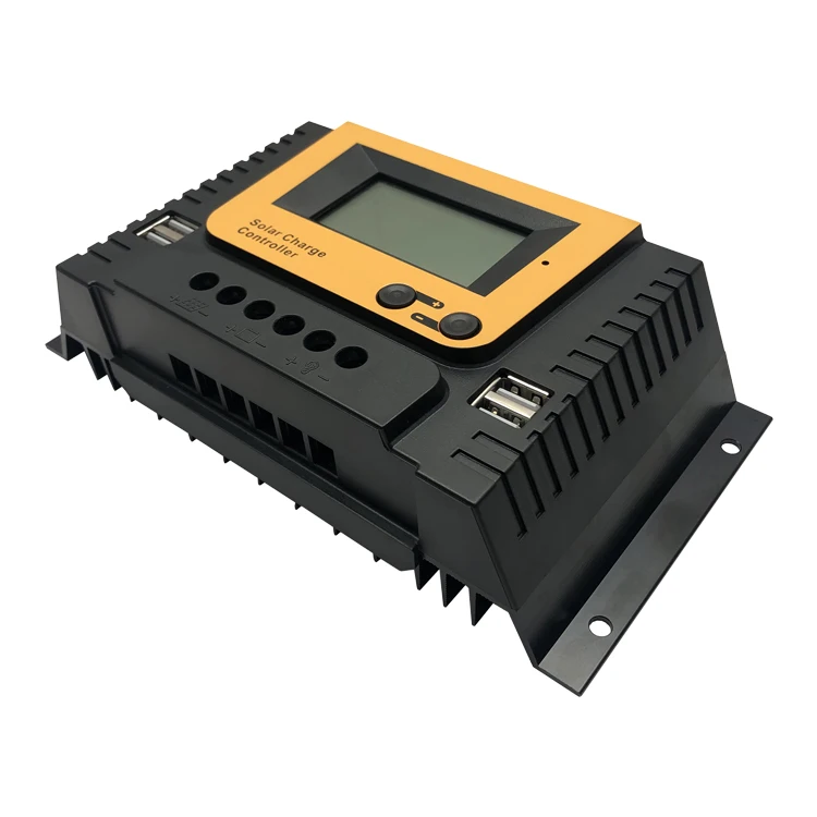 PWM Solar Char Controller Factory Price Mini Flexible 12V/24V System Volta ROHS Certified Lead-Acid Batteries 20A-80A Regulator