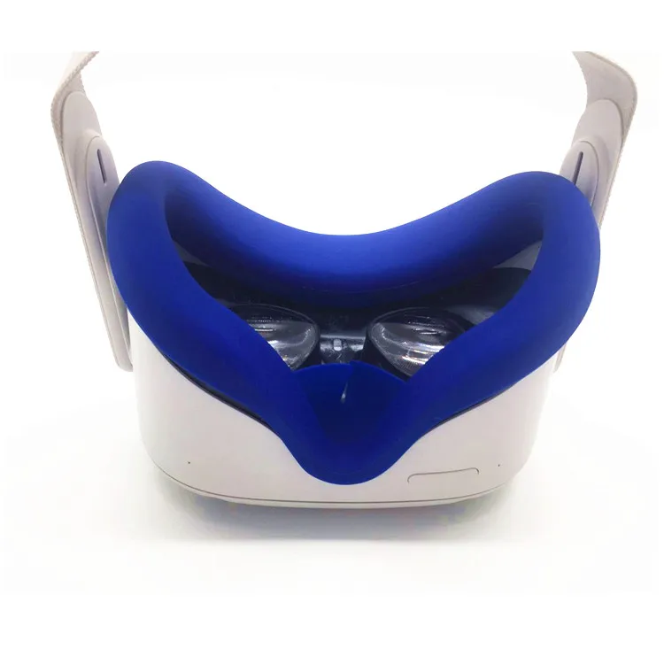 
 Лидер продаж, силиконовая прокладка для защиты лица от пота и утечки, блокирующая свет, для Oculus Quest 2, чехол для лица  