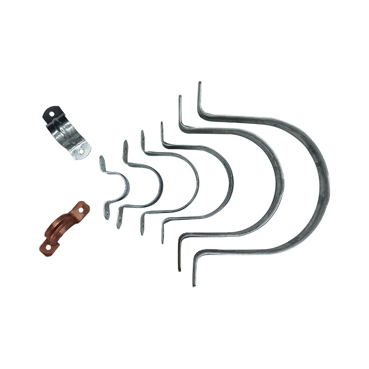 Customized u type steel hose clamp,u shape clamp clip,u-bolt pipe clamp