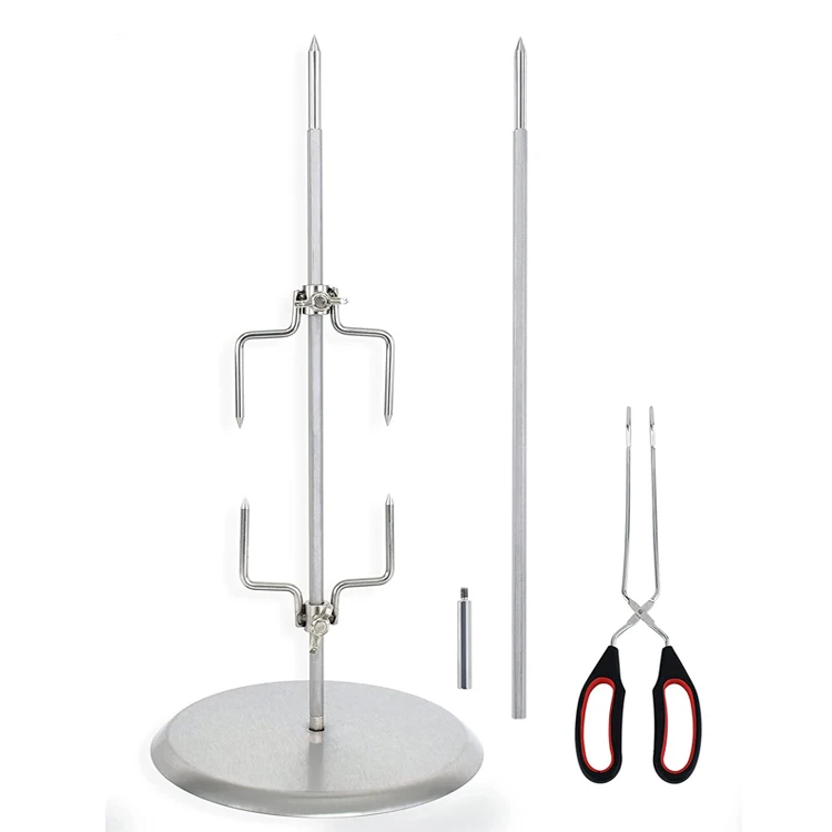 Hot Sale Outdoor Removable Brazilian Barbecue Stainless Steel Vertical Skewer for Shawarma Machine