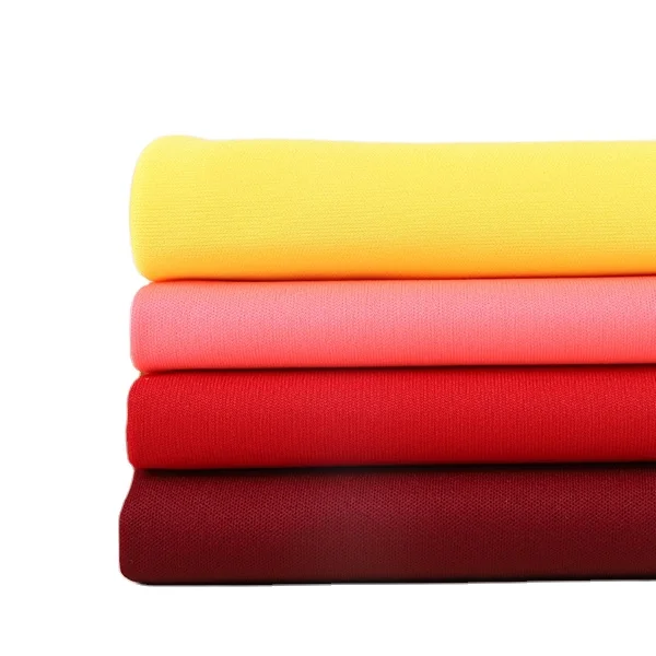 Shaoxing Textile Directly Manufacturer 100% Polyester Interlock Knitted Fabric,Polyester Interlock Knit Fabric