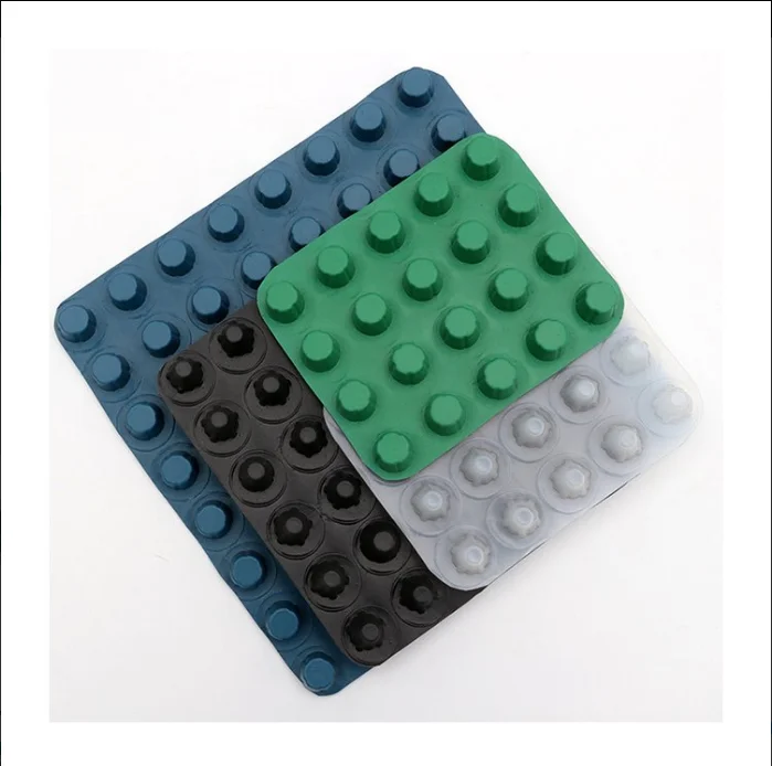 0.8mm Thickness 8mm Height HDPE Dimple Drainage Board Green Roof Dimple Board