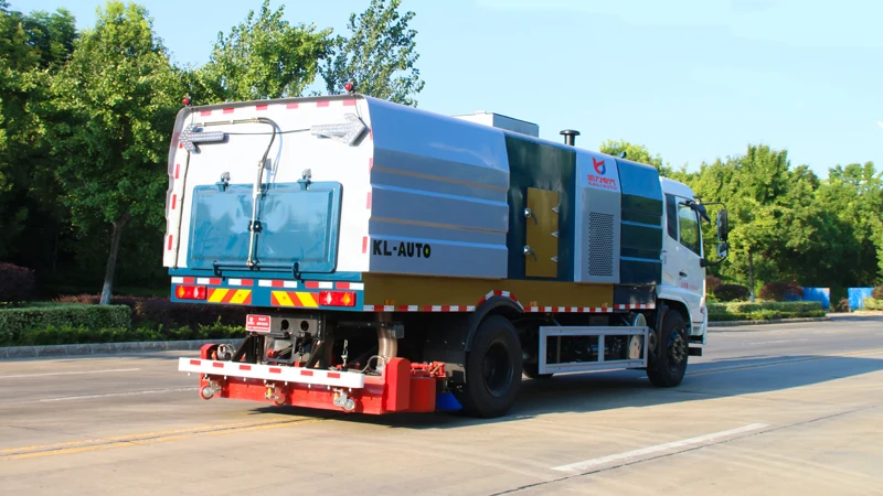 China can be customised Dongfeng Tianjin vacuum cleaner rear-mounted sweeping disc high power dust and coal ash sweeper