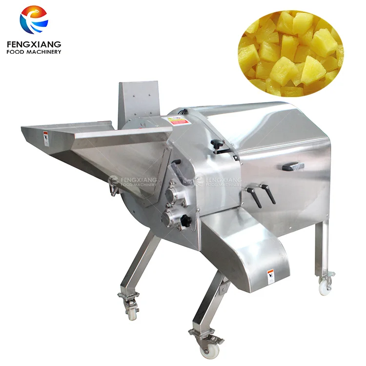 CD-1500 Industrial Vegetable Fruit Carrot Potato Cube Cutter Carrot Aloe Vera Mango Onion Pineapple Dice Cutting Machine