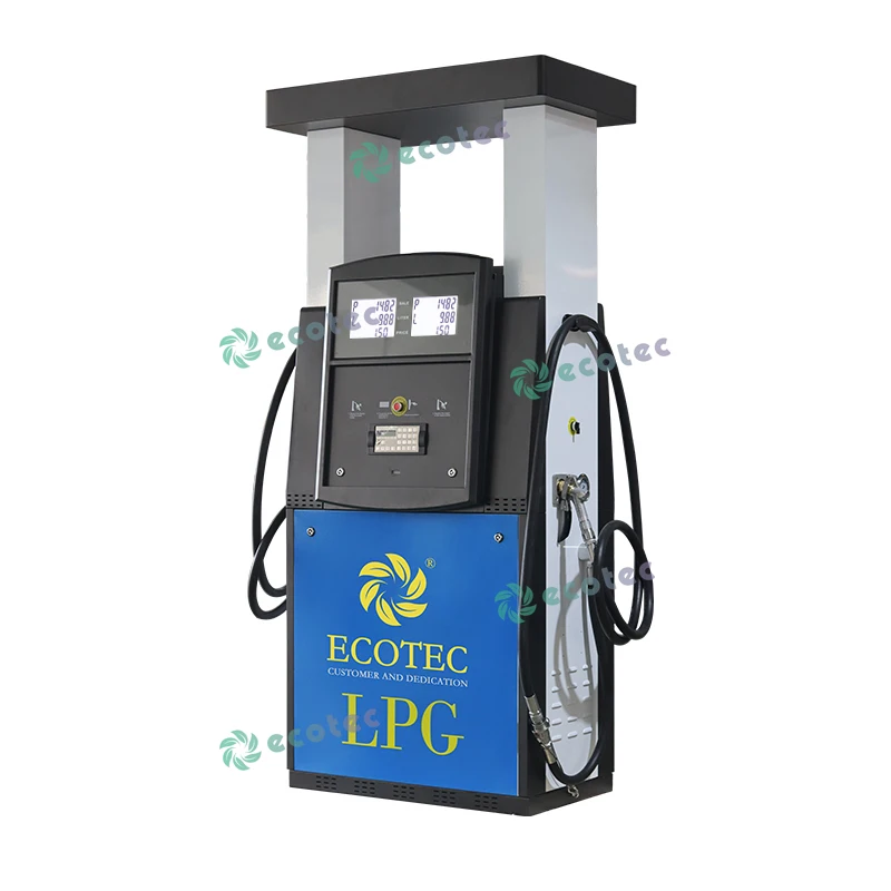 Ecotec Gas Service Equipment Fuel Dispenser Portable LPG Dispenser and scale