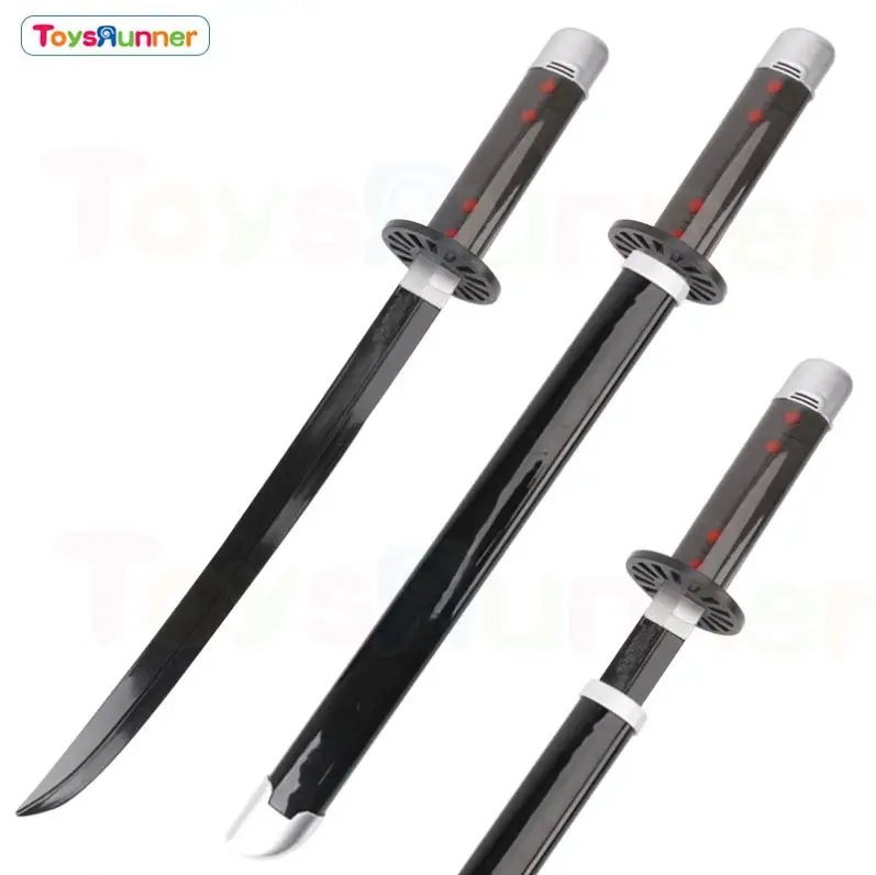 102cm Demon Slayer Sword Katana De Kimetsu No Yaiba Toy Sword Anime Party Cosplay Props Inosuke Zenitsu Tanjiro Wooden Katanas
