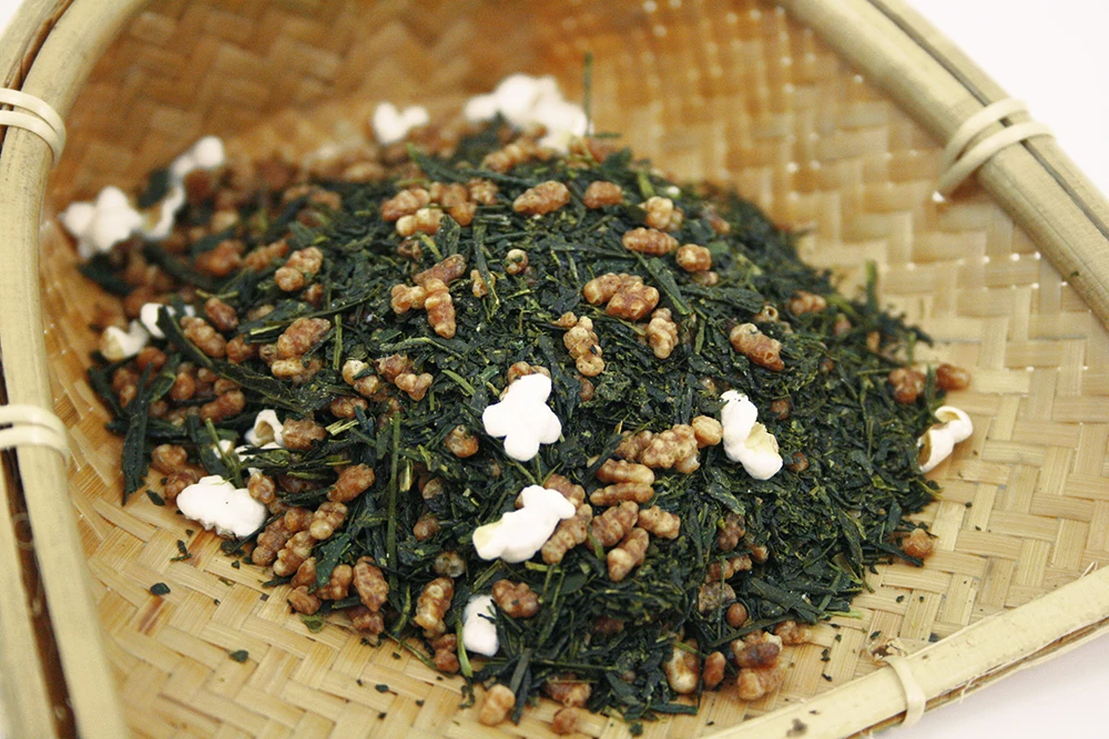 Genmaicha grain loose health blended packing tea bag custom design