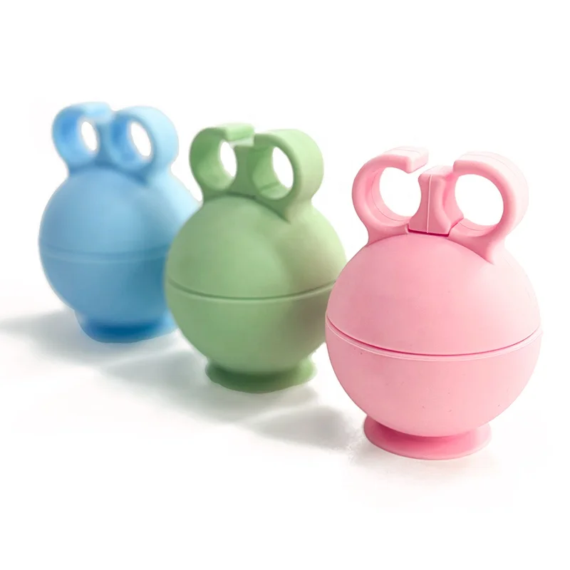 wholesale unique silicone mini cooling facial ice roller for eye face massage