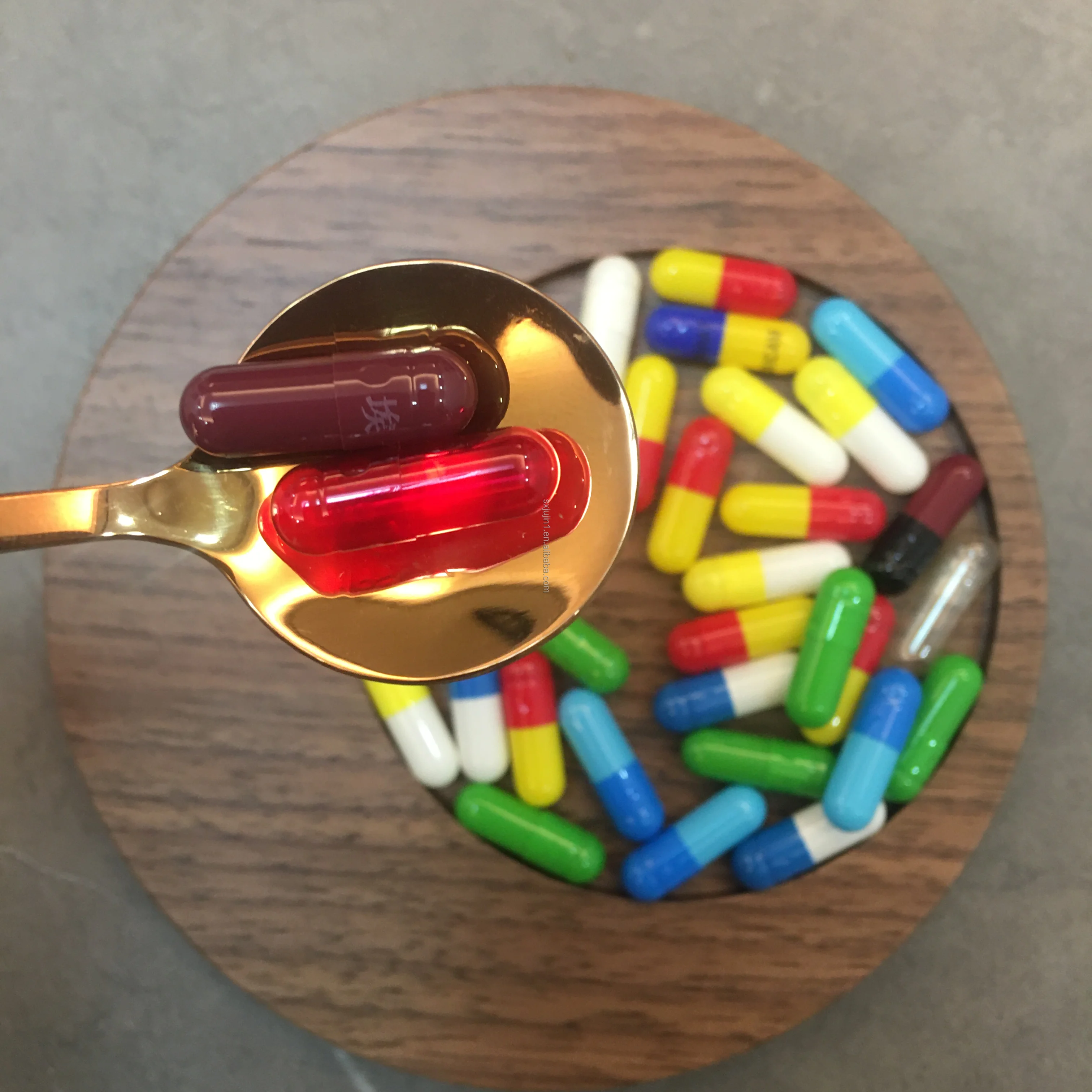 Size 0 Capsules Empty Capsules 00 00E 00B  Printed Empty Gelatin Capsules
