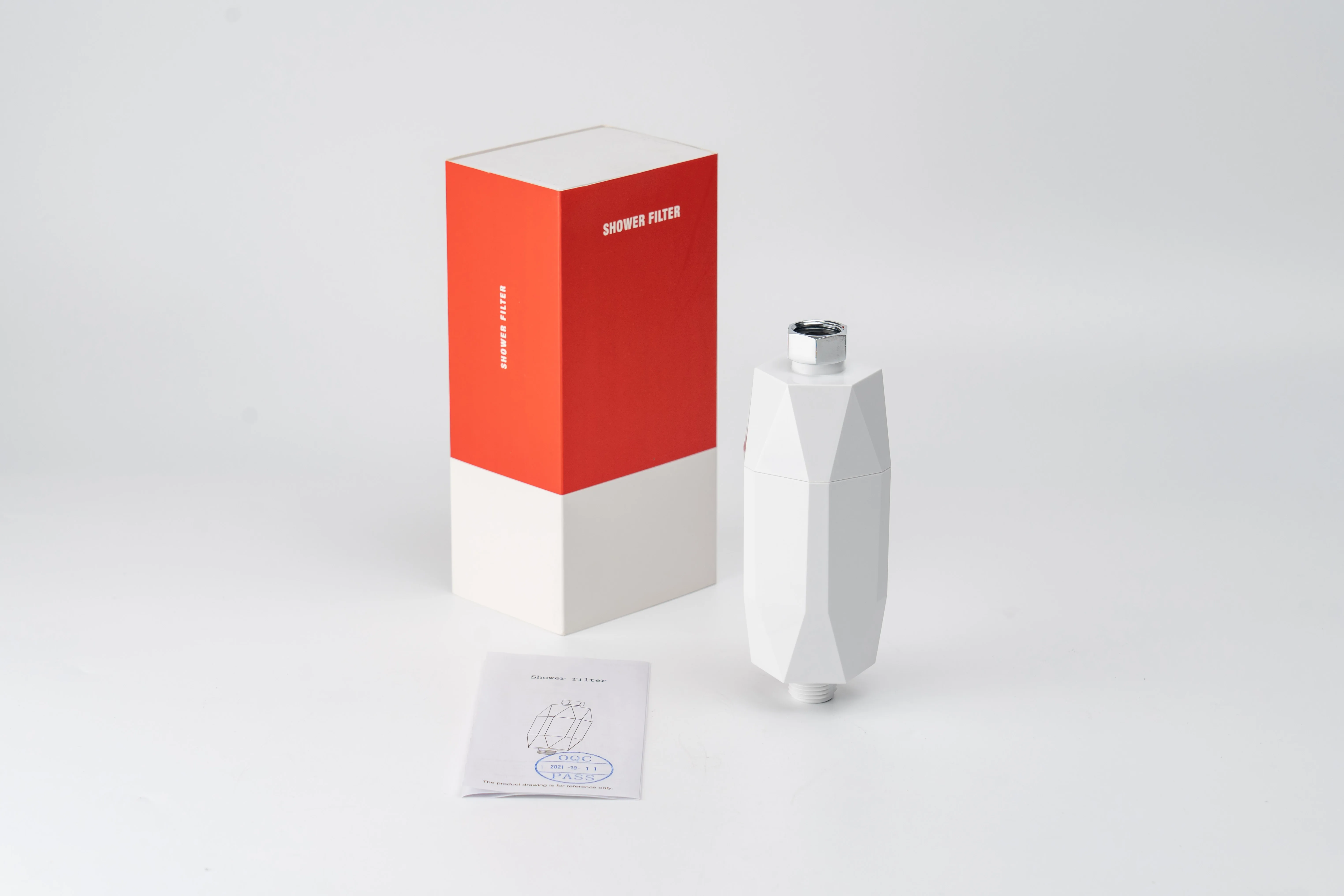 Vitamin C portable Chlorine remove shower head drain filter replacement cartridge bathing filter shower head filter pressure