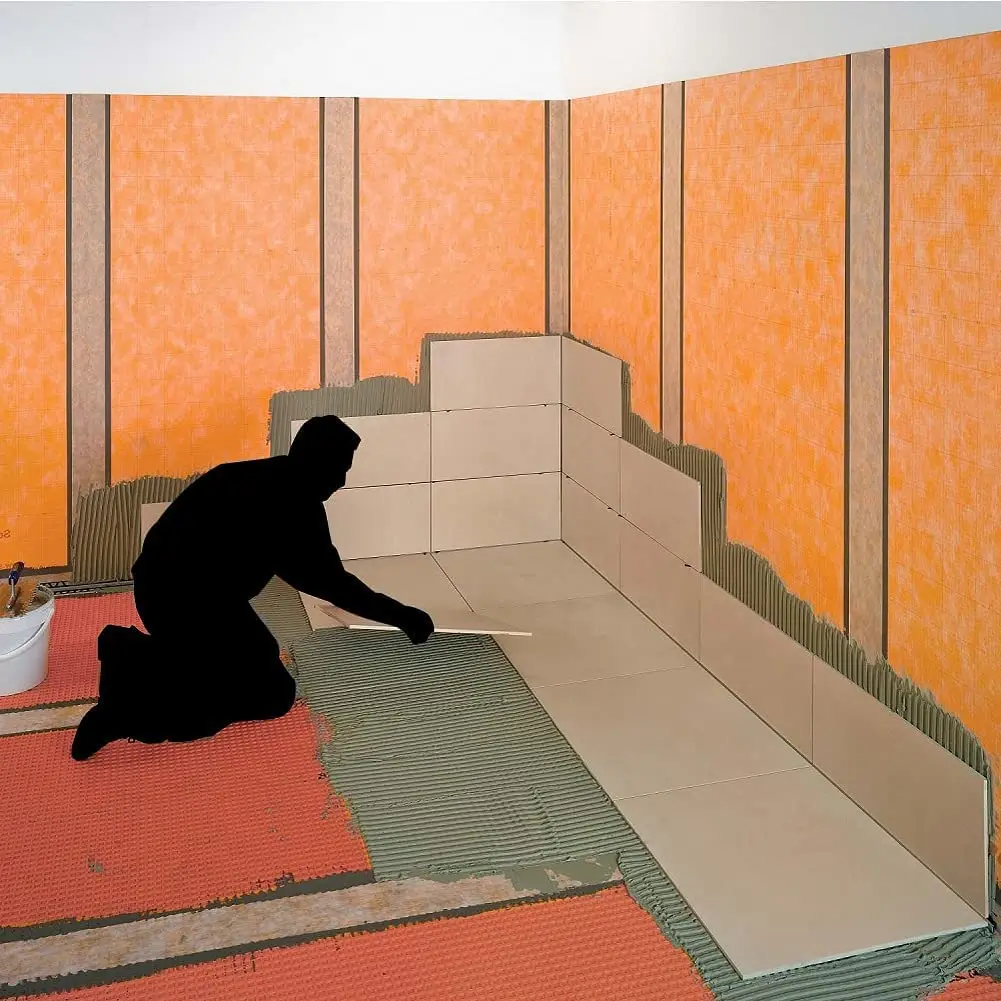 waterproofing membrane shower Liner internal corner external corner pipe seal mixing valve gasket