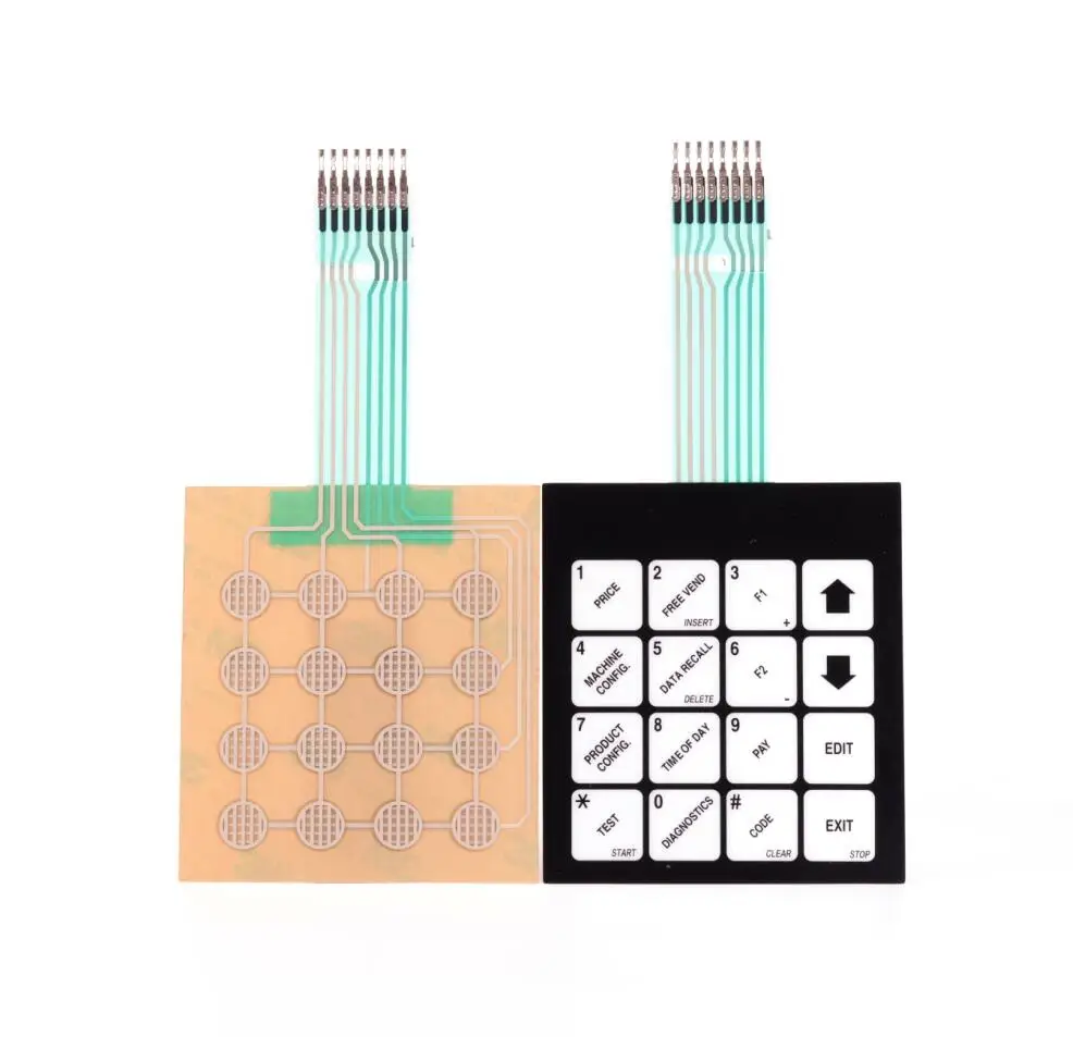 Технические Характеристики Хорошая цена Гибкая мембрана переключатель клавиатуры