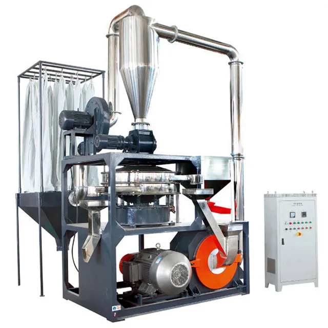 Low Price PVC PP PE Pulverizer Machine for plastic easy to operate