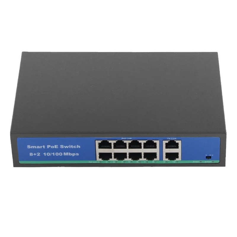 LOOSAFE 2 ports Giga uplink poe switch 4 port 8 port for CCTV camera system