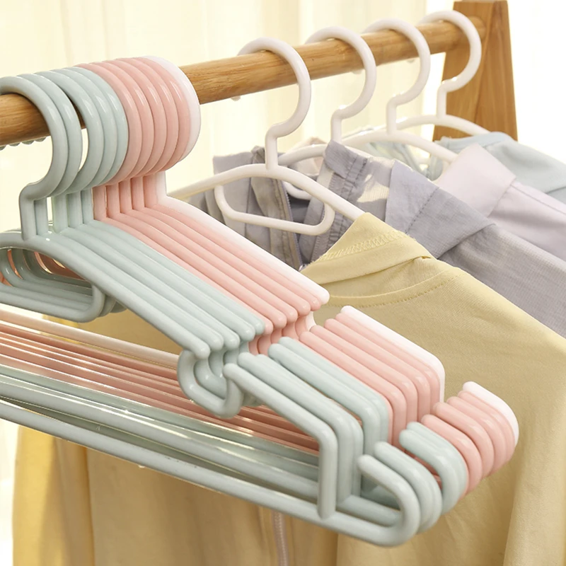 Free sample coat hanger direct wholesale laundry hangers plastic products household items plastic hanger with groove design
