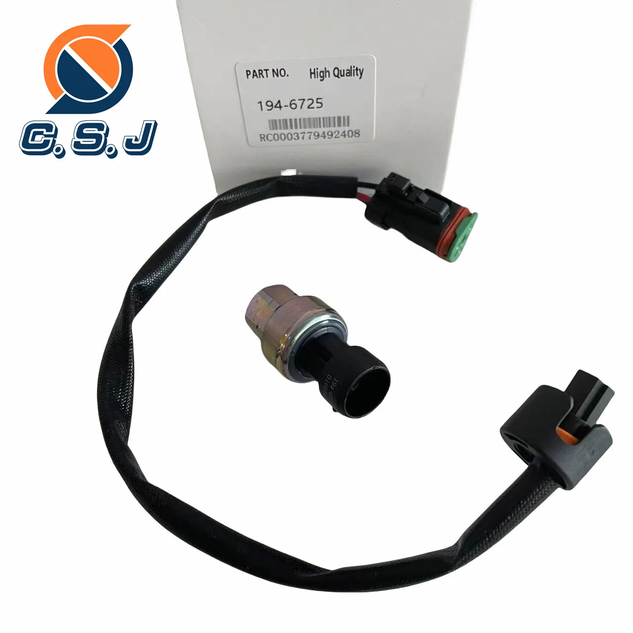 194-6725 1946725 2CP3-68 Oil Pressure Sensor For CAT E320D E330C E336D 324D 325D 326D 328D Excavator