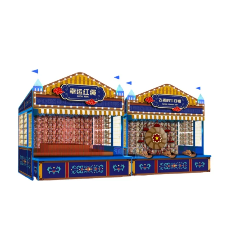 Tolefun Best Price Earn Money Fair Games Indoor Outdoor Carnival Slingshot Fair Game Booth For Sale