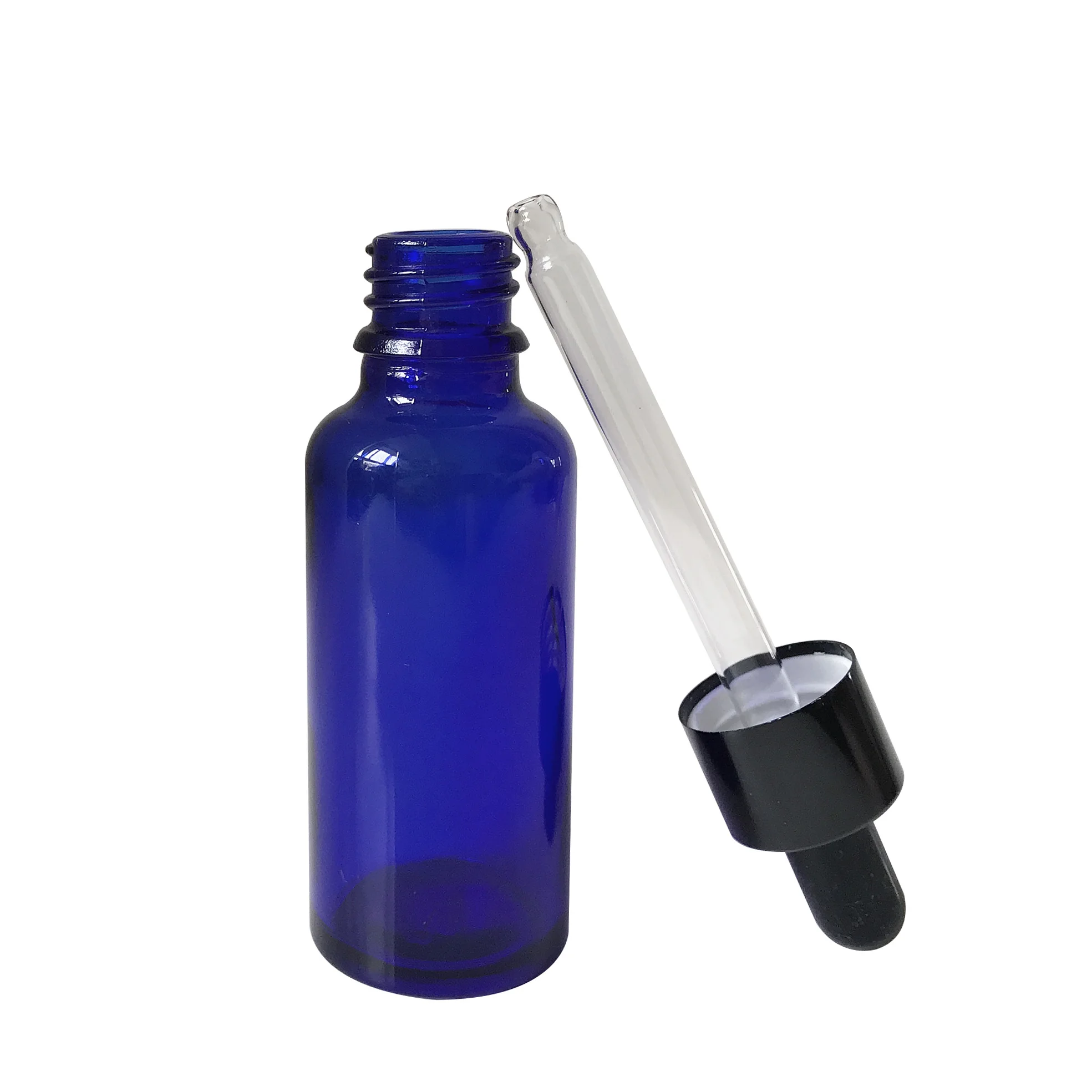 15ml blue glass dropper bottle for essential oil 30ml glass bottle with dropper