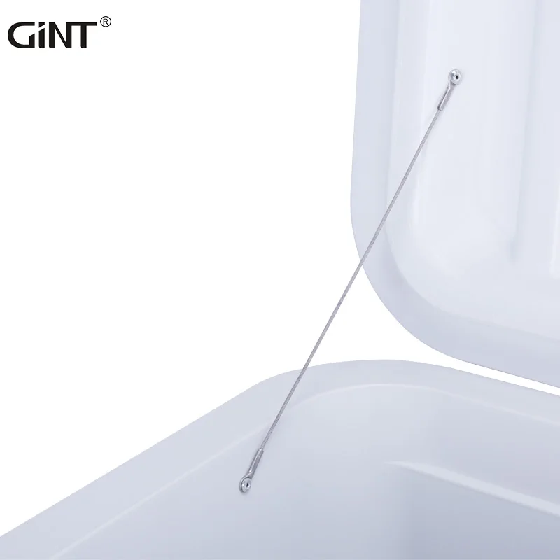 Пластиковый охладитель Gint на заказ, 80 л, двойная стенка, изолированный контейнер для льда, пищевой класс для использования на открытом воздухе, рыбалки, кемпинга, пищевой класс