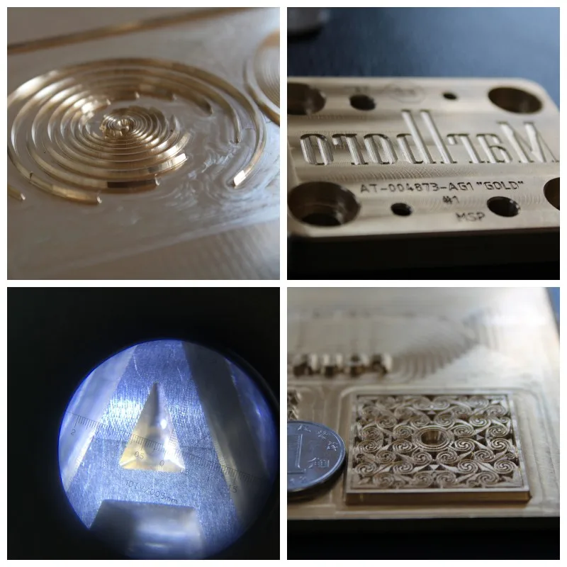 CNC Metal Engraving Machine For Embossing Female Copper Micro Fluted Dies In Packaging Industry