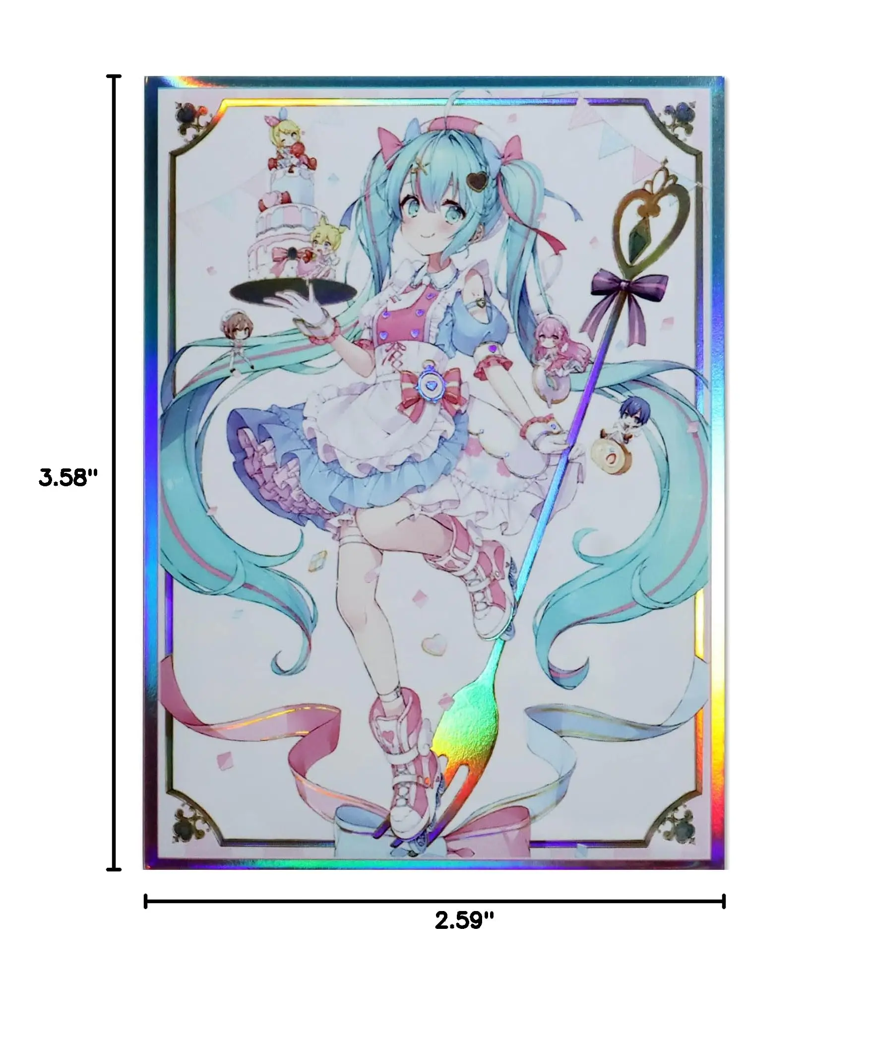 Custom Holographic Art Mtg Card Sleeves, Custom Hologram Tcg Trading Card Sleeves