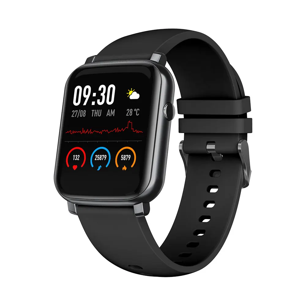 2021 SMA F1 Smartwatch 1.3-inch Full Touch Screen Fitness Tracker Blood Pressure Smart Watch For Android