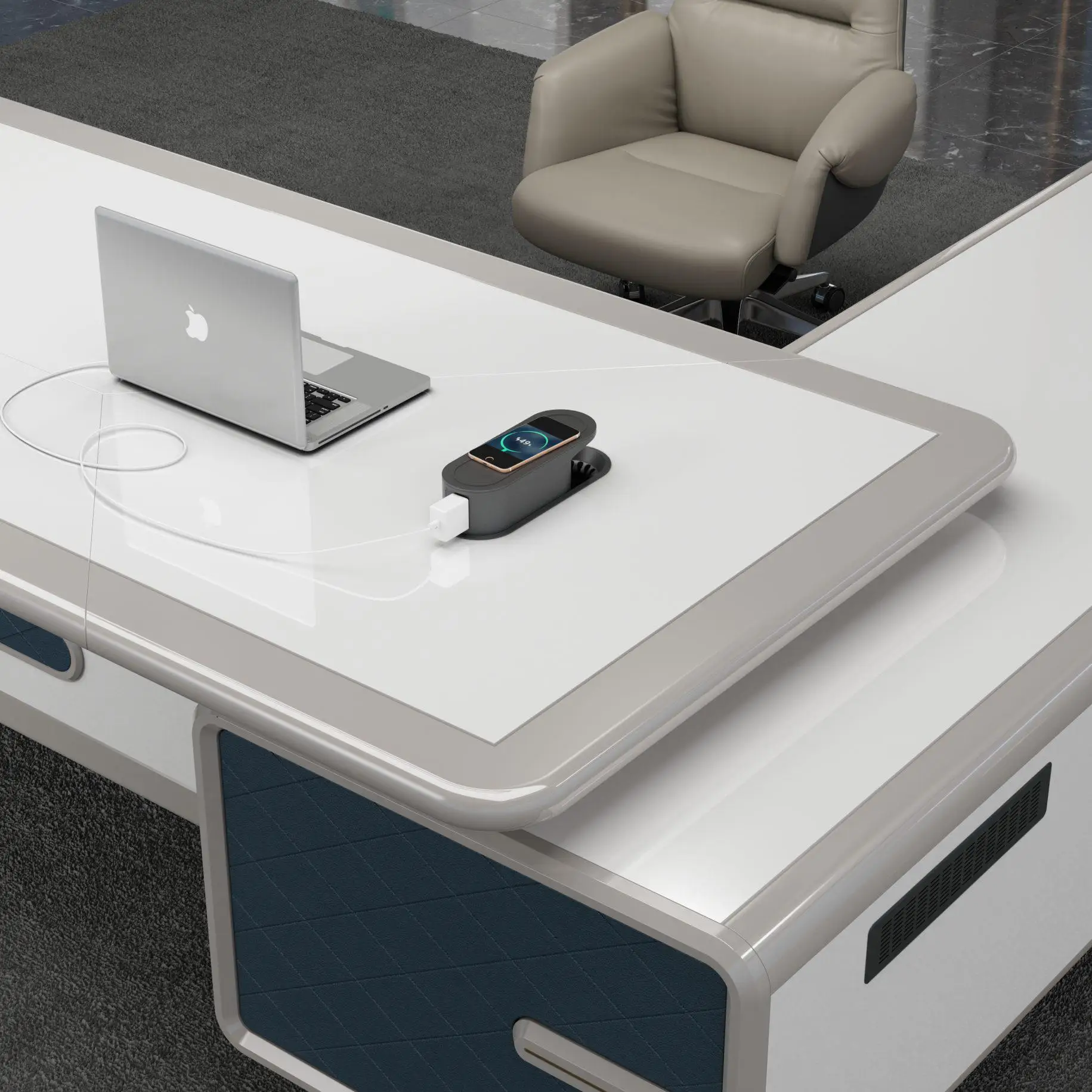 Горячие элементы китайского Дизайна современные интеллектуальные Профессиональные удобные офисные помещения президент компании босс офисный стол