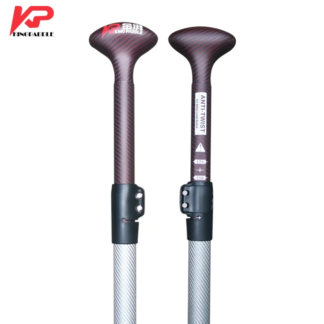 Kingpaddle 2 шт Регулируемый Texalium весло SUP из углеродного