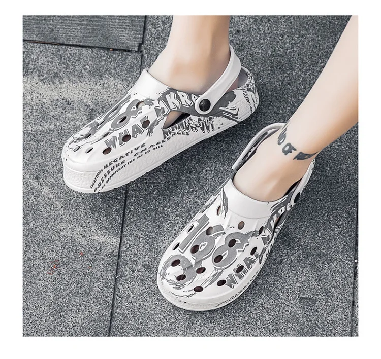2022 Wholesale new design garden shoes OEM EVA Summer Light Spring Autumn Breathable clog men