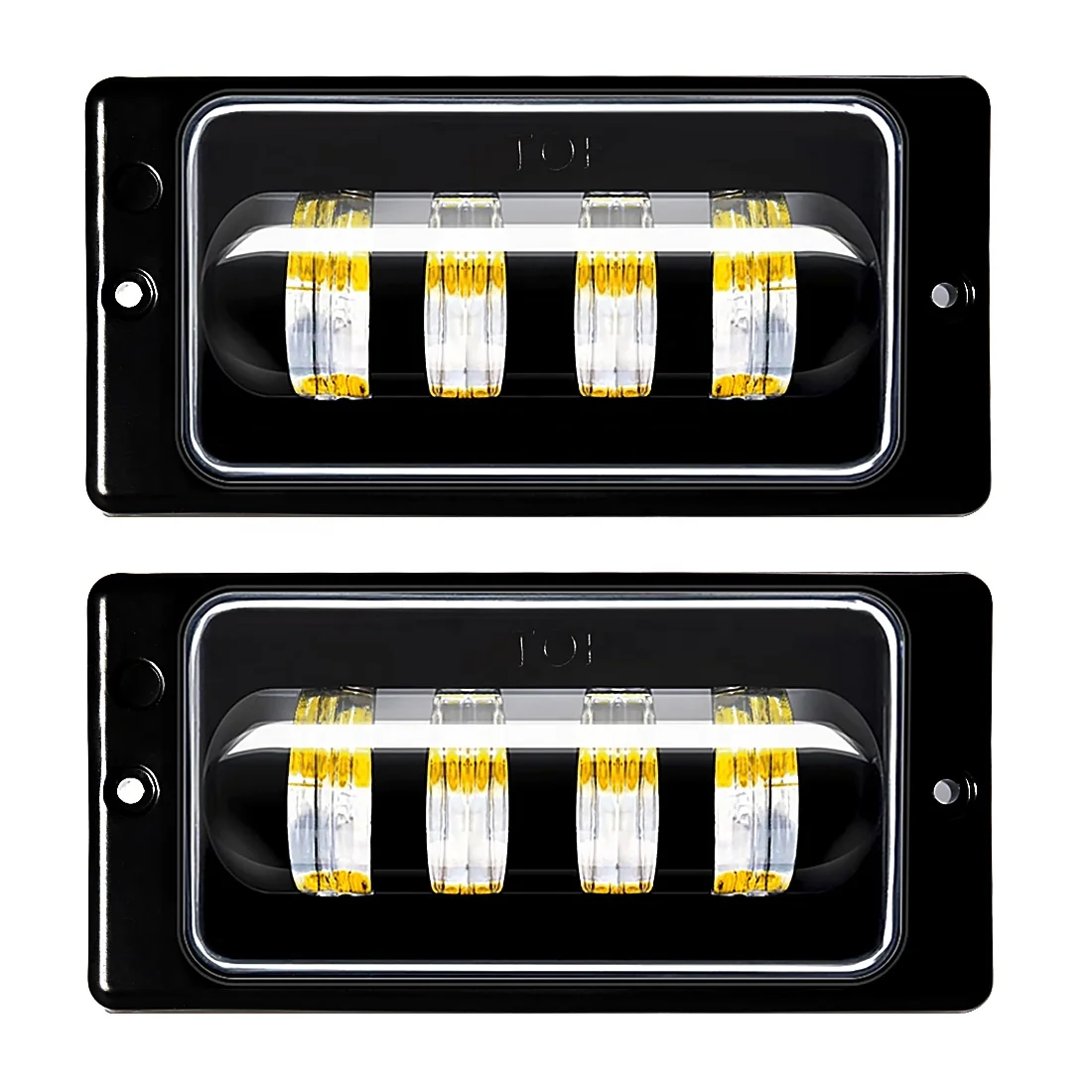 Автомобильные аксессуары противотуманные фары Светодиодные ДХО Противотуманные фары для Lada 2110 2111 2112 2113 2114 2115 2116 2117 ближний свет