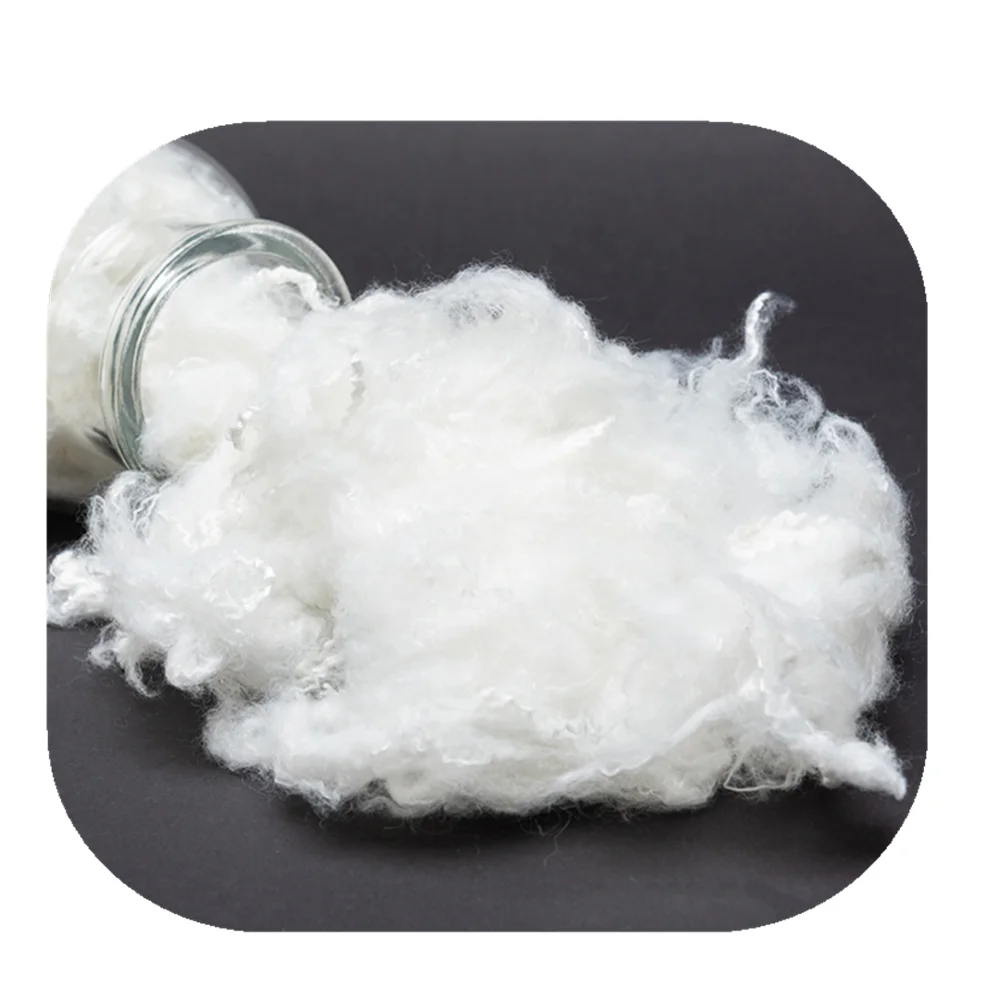 fiber for concrete for pillow ball retardant recycled polyester fiber