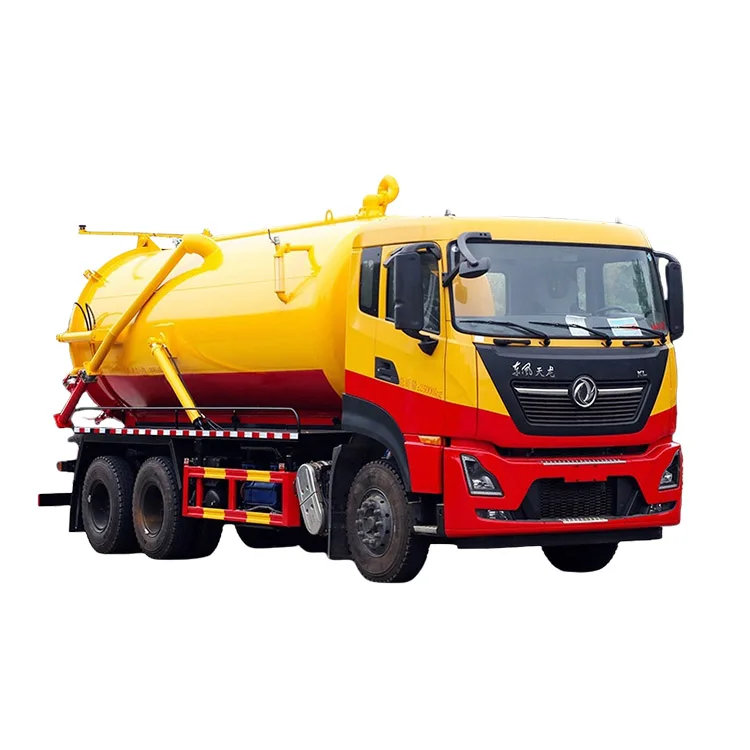 Chinese Made 20000 liters Sewage Suction Cleaning Tanker Truck for sale in Dubai